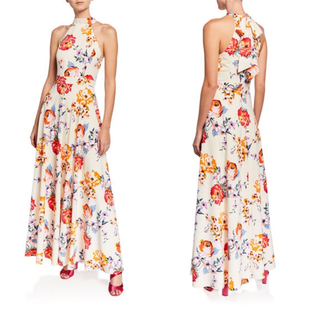 LAUNDRY BY SHELLI SEGAL PRINTED TIE BACK G…